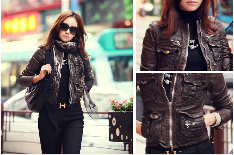 ��shez�ۥߥ꥿�꡼�����쥶�����㥱�åȡ���ǥ�����/JKT1078darkbrown