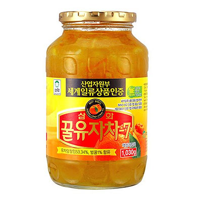 蜂蜜柚子茶 韓国伝統茶 三和